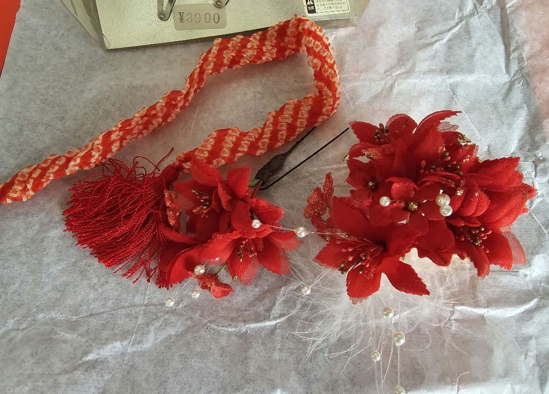 753 7歳　着物一式　値下げ❗