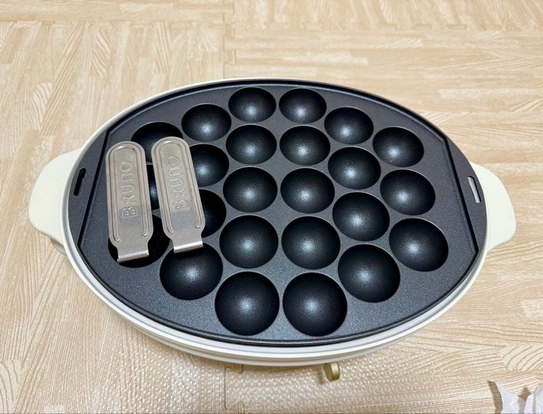 12月14日 終了_BRUNO オーバルホットプレート 本体・プレート3種セット