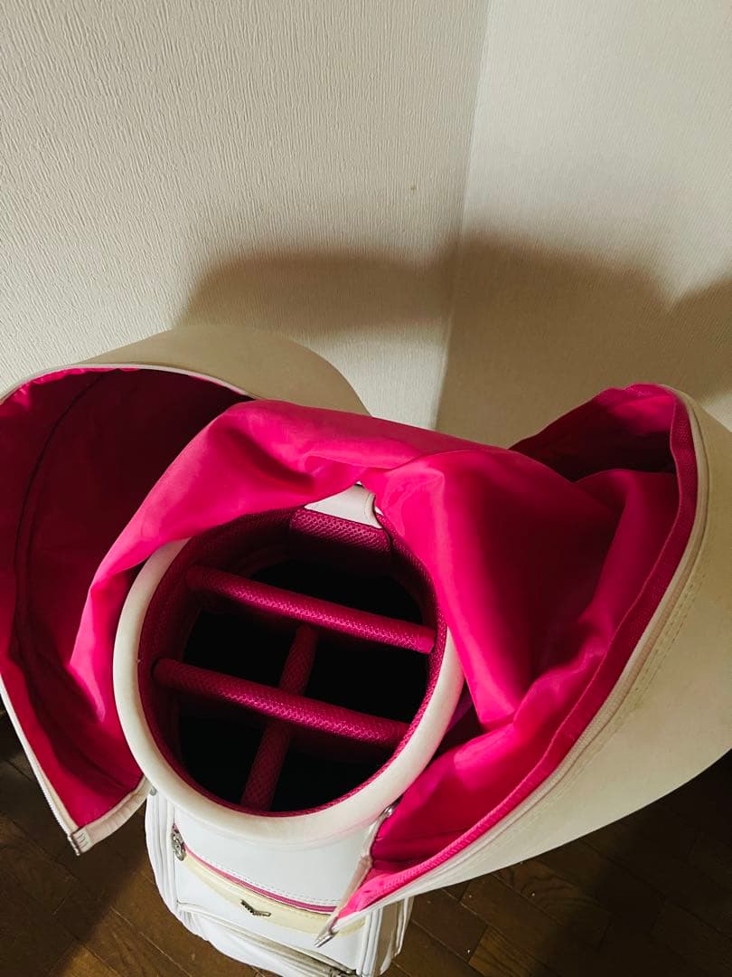 Callaway ゴルフバッグ・キャディバッグ ホワイト・ピンク　レディース