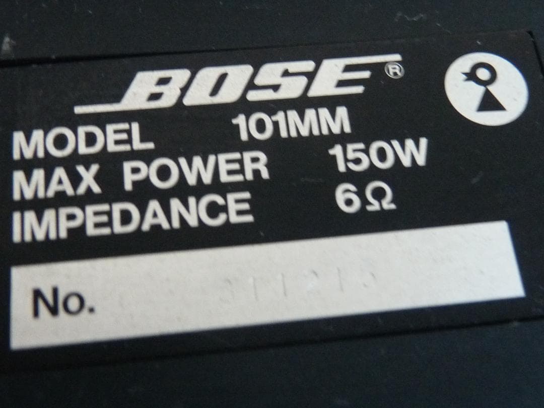 BOSE 101M スピーカー ブラケット付き ブラック