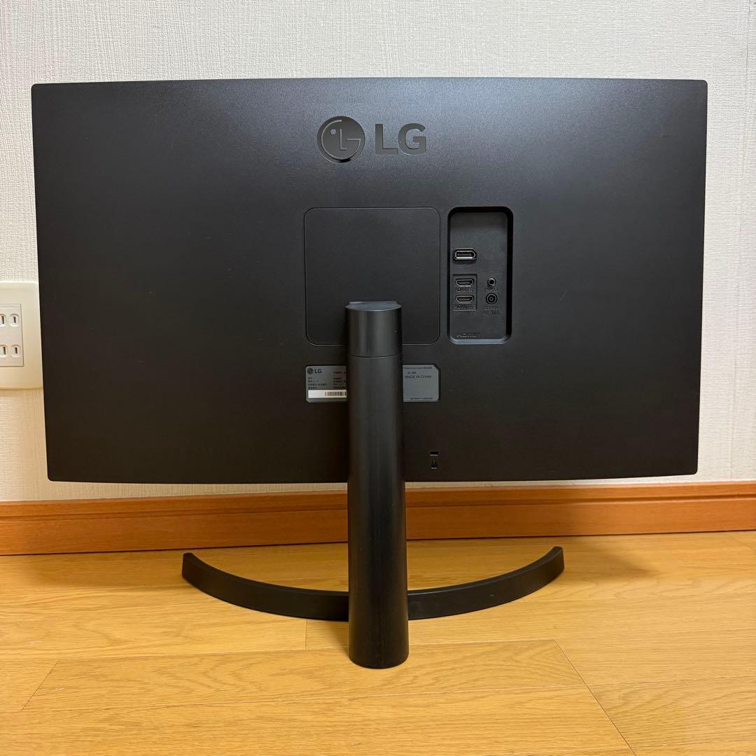 LG 27QN600 WQHD モニター本体 ケーブル HDMIおまけ
