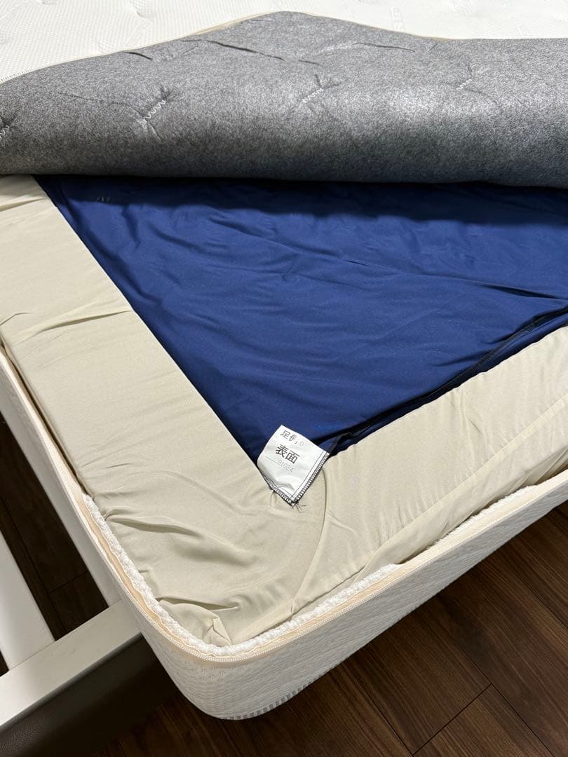 ASLEEPマットレス付きダブルベッド