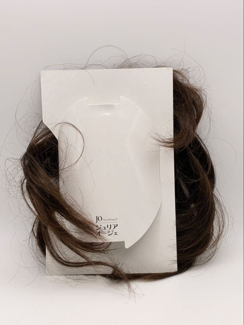 【美品】ジュリアオージェ クロスフリー ウィッグ チャ 人毛100％ 59558