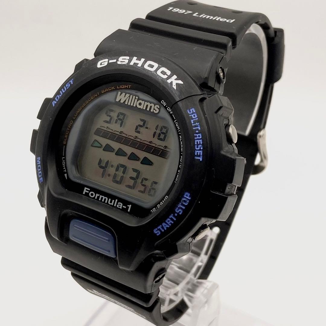 限定品【稼働品】G-SHOCK F1 ウィリアムズ・ルノー　腕時計 新品電池