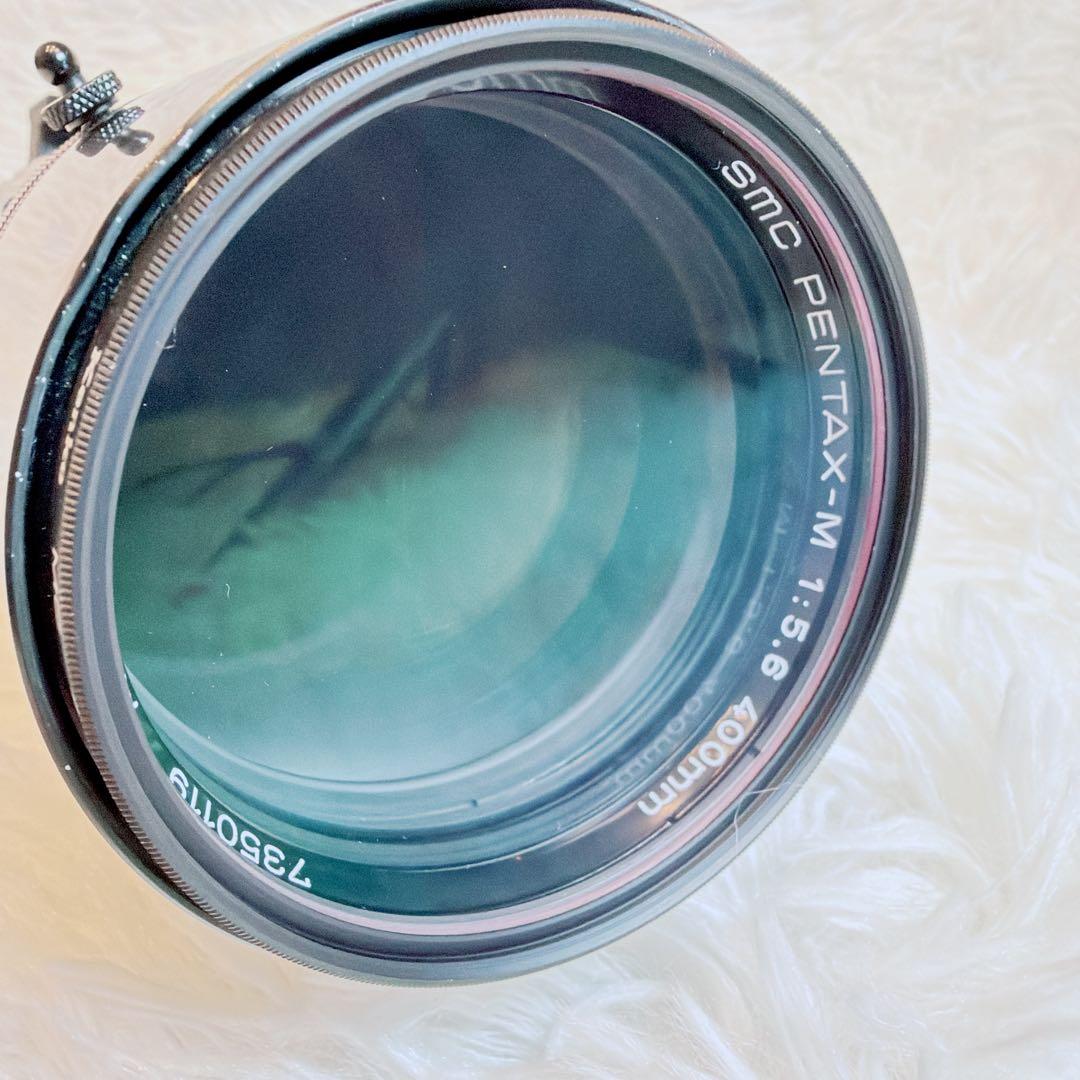 【美品】SMC PENTAX-M 400mm F5.6 単焦点 望遠レンズ