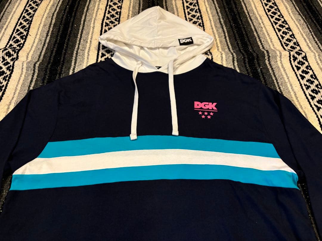 DGK L/S HOOD フード付きロンT スケートボード ディージーケー
