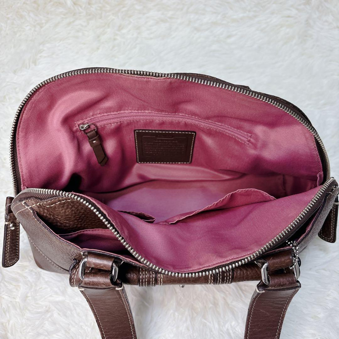 【❤︎さま 専用】COACH F13963 ハンプトンズレザー ハンドバッグ