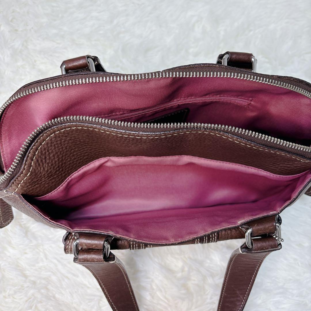 【❤︎さま 専用】COACH F13963 ハンプトンズレザー ハンドバッグ