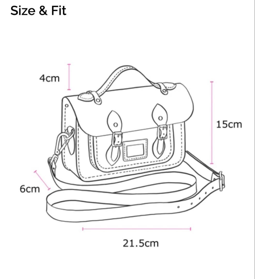 ケンブリッジサッチェル　The Mini 　ミニ　ショルダーバッグ　ブラウン