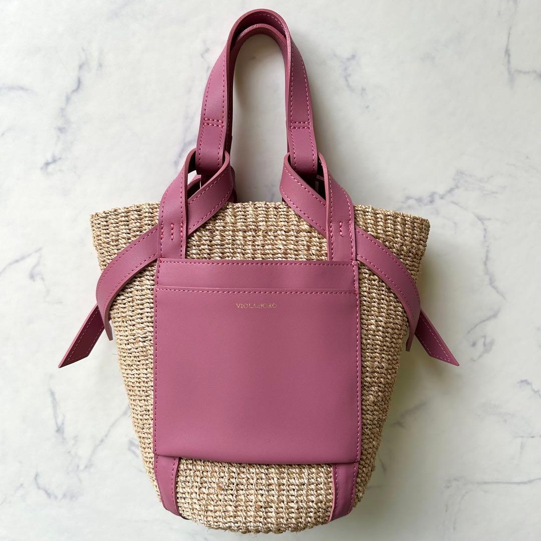 限定品✨ANAYI 別注 VIOLAd'ORO アバカレザー トートバッグ