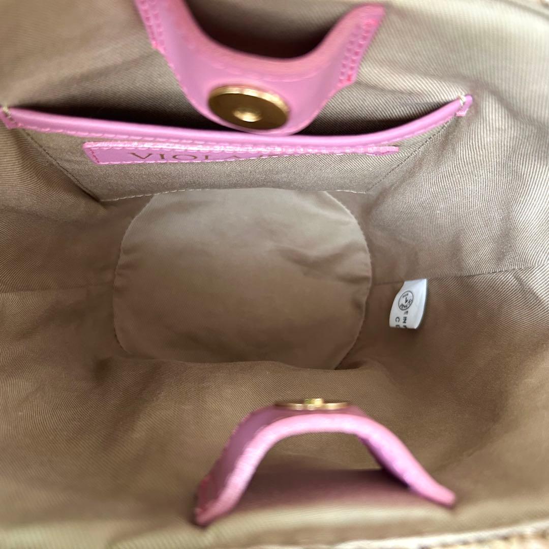 限定品✨ANAYI 別注 VIOLAd'ORO アバカレザー トートバッグ