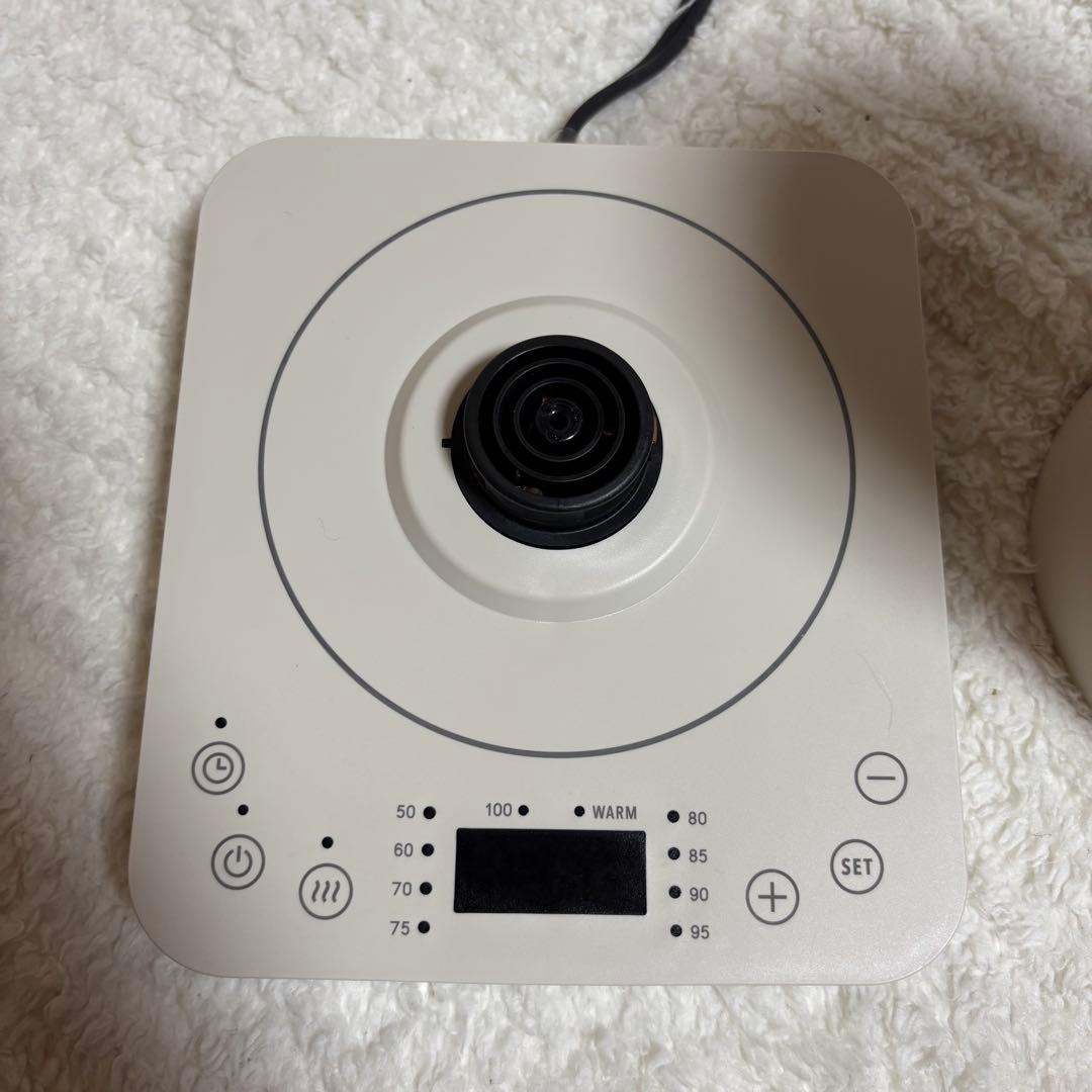 BRUNO温度調節マルチケトル（ホワイト）