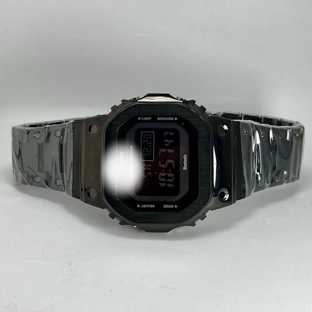 新品 フルメタルカスタム用ステンレスブラック、ベゼル・バンド(時計は含みません)