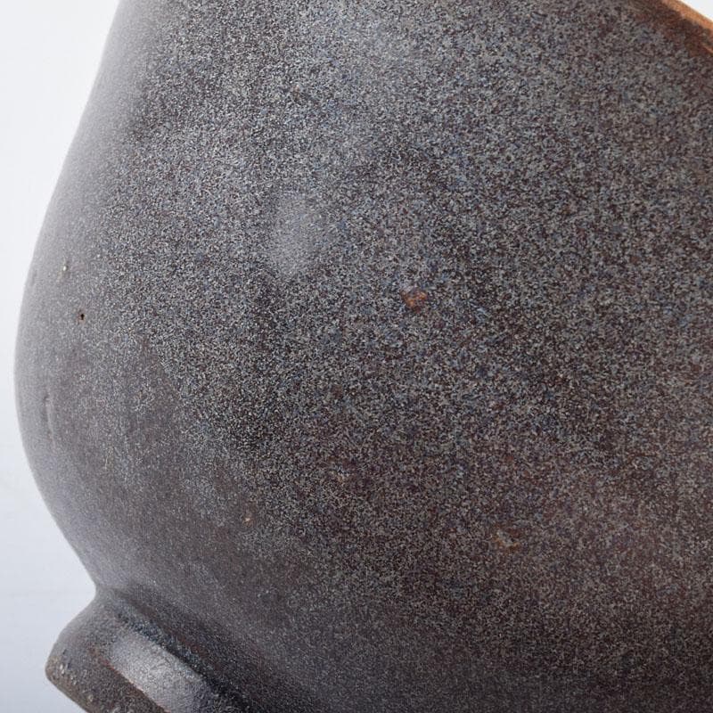 中国　黒釉　茶碗　茶道具　C　R9172