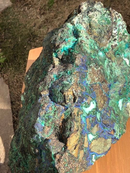 アズマラカイトラピスラズリクリソコラ迫力ある最高の逸品です。‼️大特価SALE中