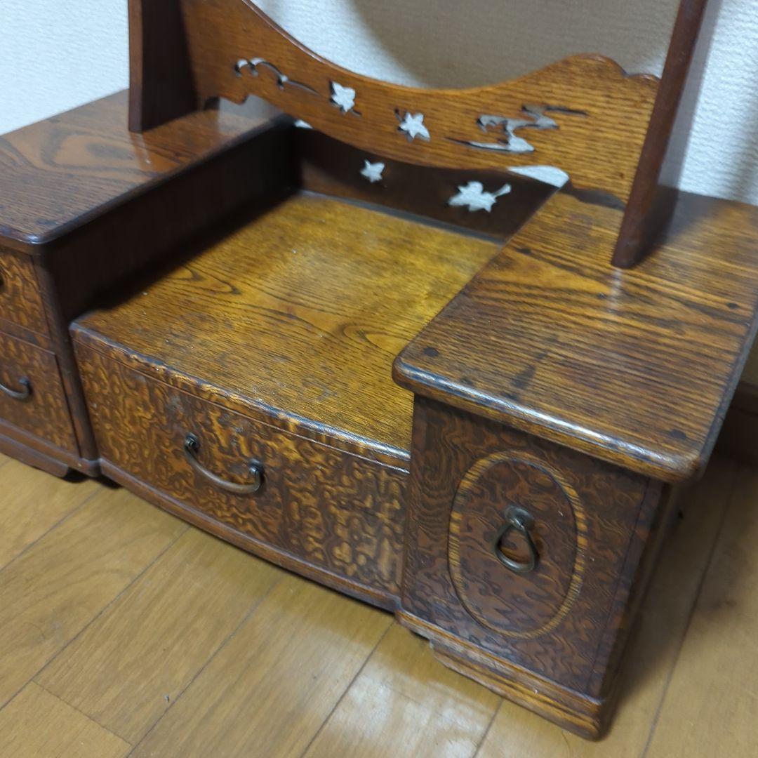 木製和風ドレッサー　化粧鏡　昭和レトロ　古民家　アンティーク