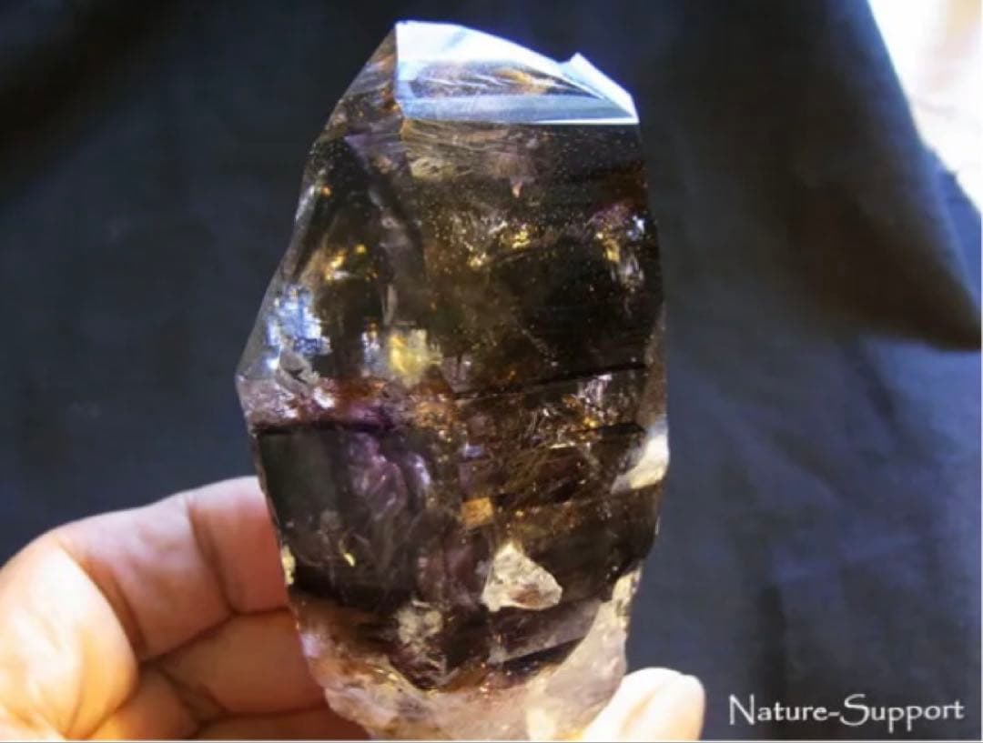 ⭐︎超レア⭐︎323．5g ブランドバーグアメジスト　ディープカラー