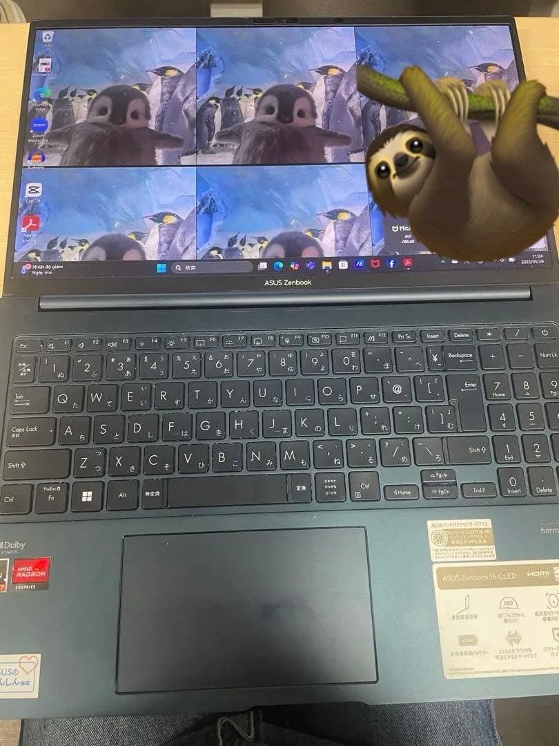 ASUS「ZENBOOK 15OLEDUM3504DA-MA321WS」 美品