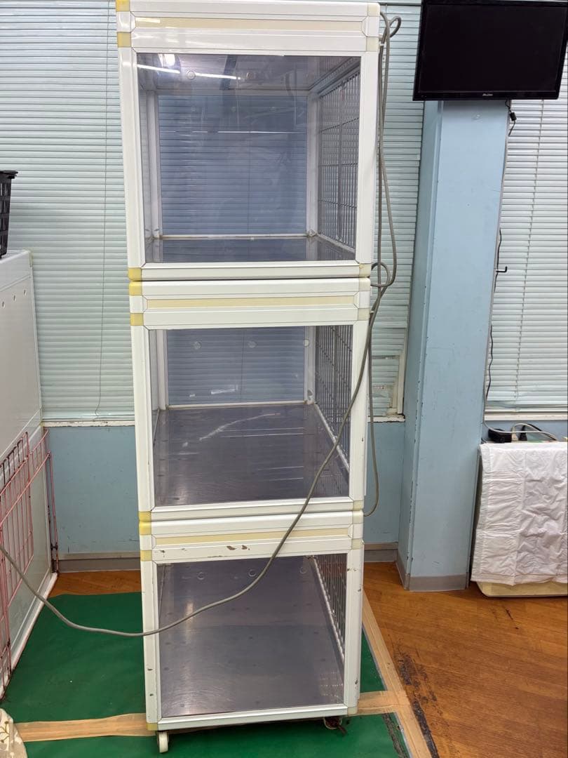 ❗️限界値引実施中❗️GB PRO ペットマンション 3面クリアフィックス窓3段