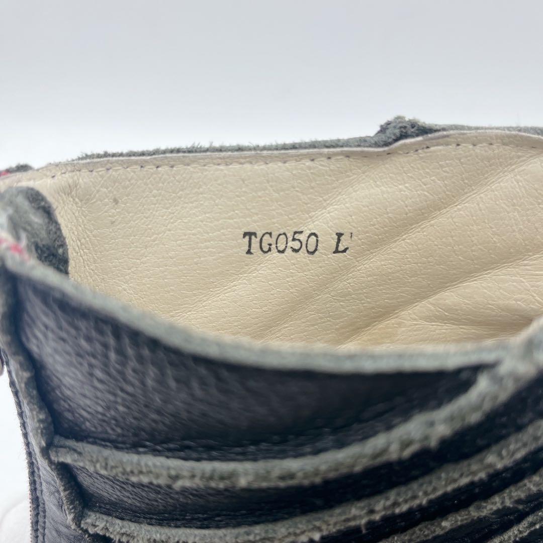 大人気❗️Estacion エスタシオン サイドジップ 黒 ショートブーツ L