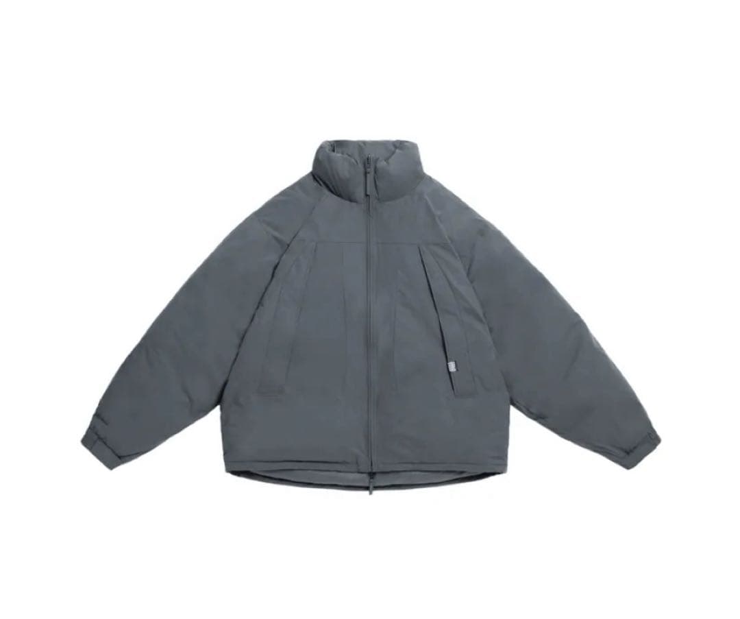 26年新作 PERSEVERE DOWN パーシビア リバーシブル ダウン 灰