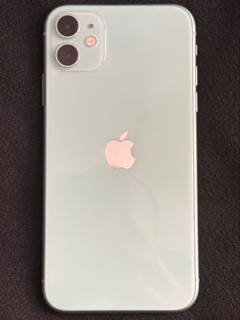 iPhone11 64GB SIMフリーミントグリーンバッテリー86% 美品