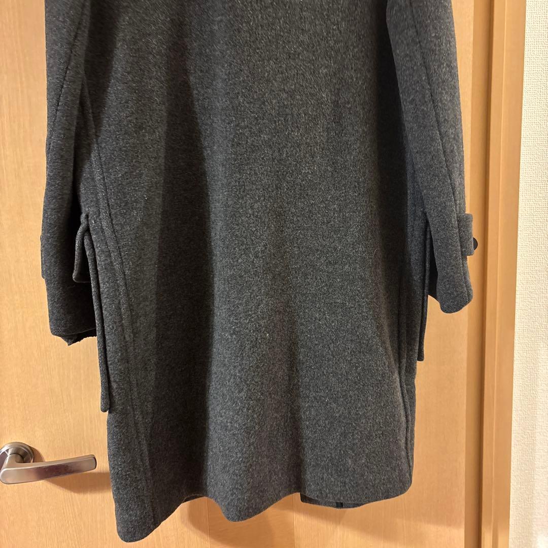 BURBERRY バーバリー ダッフルコート ウール グレー