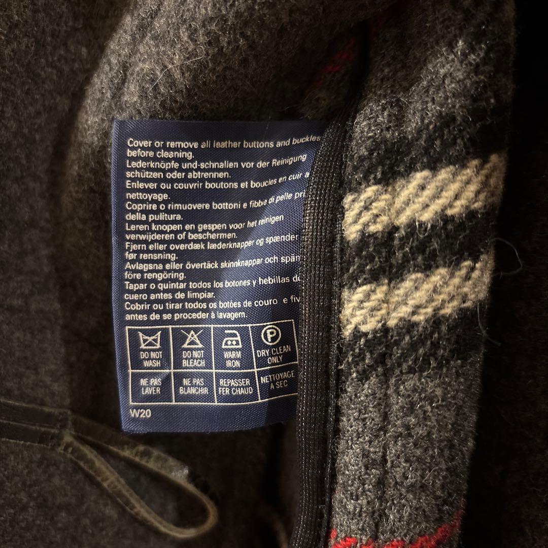 BURBERRY バーバリー ダッフルコート ウール グレー