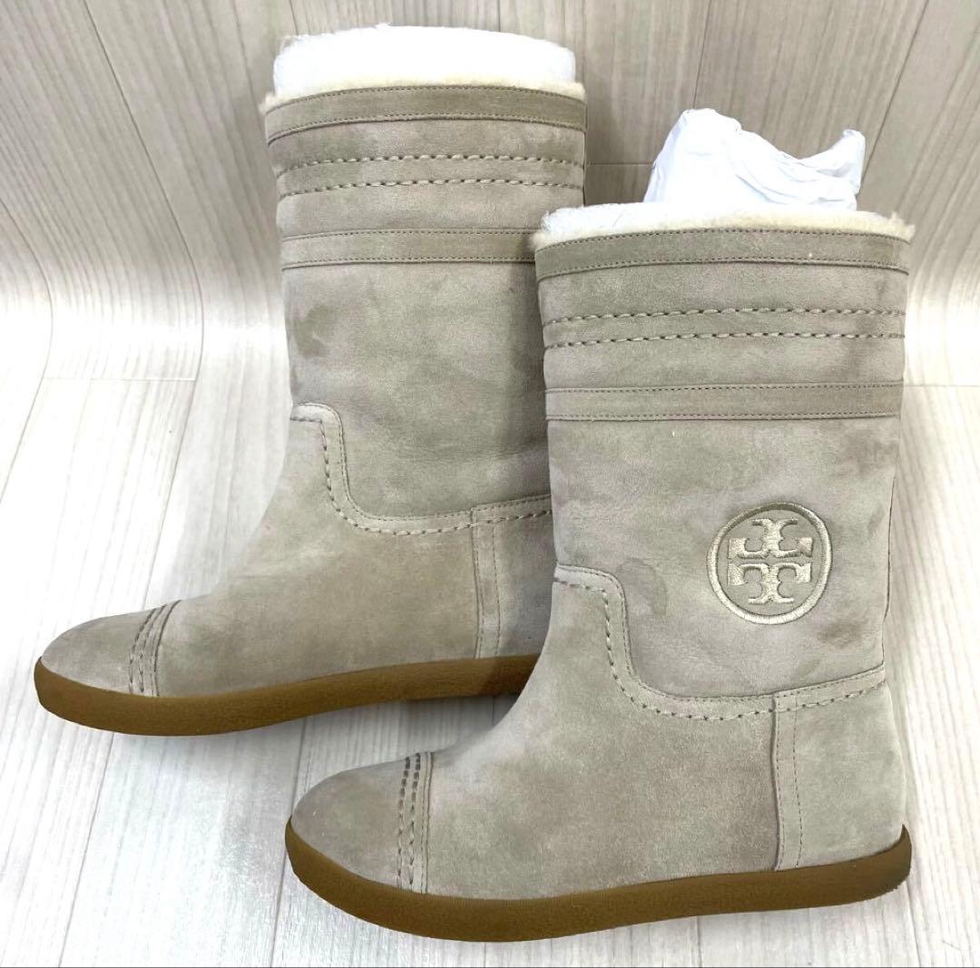 Tory Burch ムートンブーツ ベージュ