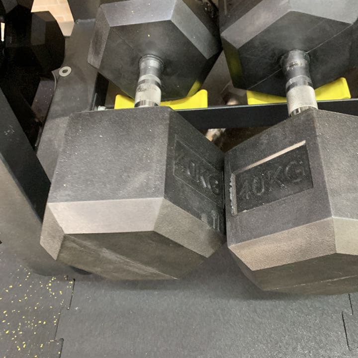 ラバーヘックス  ダンベル　30kg35kg40kg  各2個