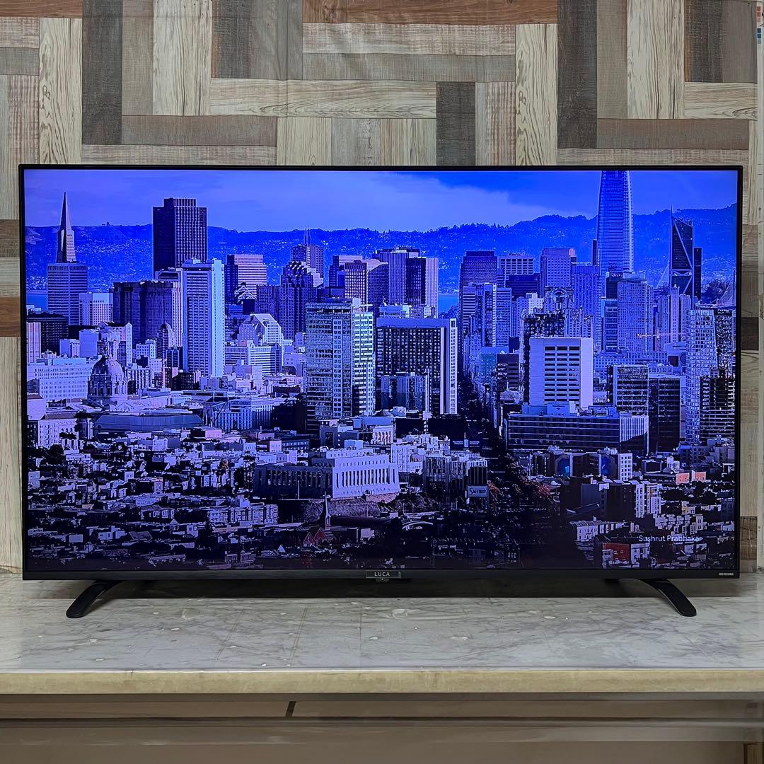 リクエスト価格❣️全国送料込アイリスオーヤマ55型　4K対応液晶テレビベゼルレス