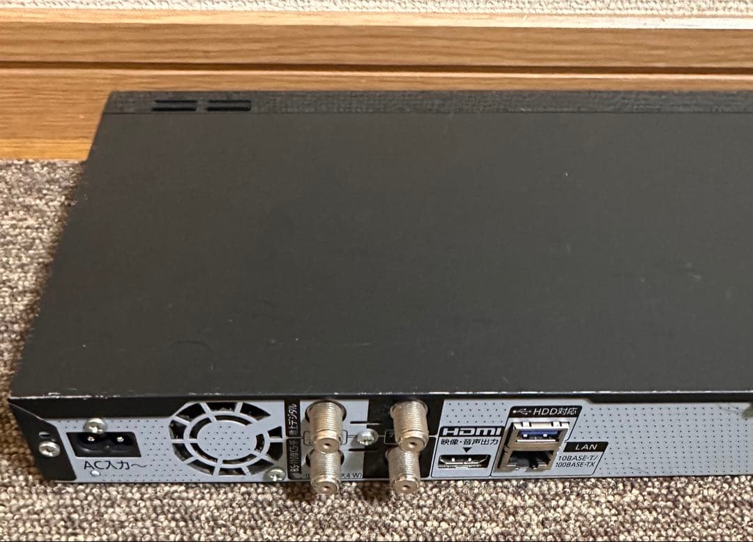 パナソニック　DMR-2W101 ブルーレイレコーダー