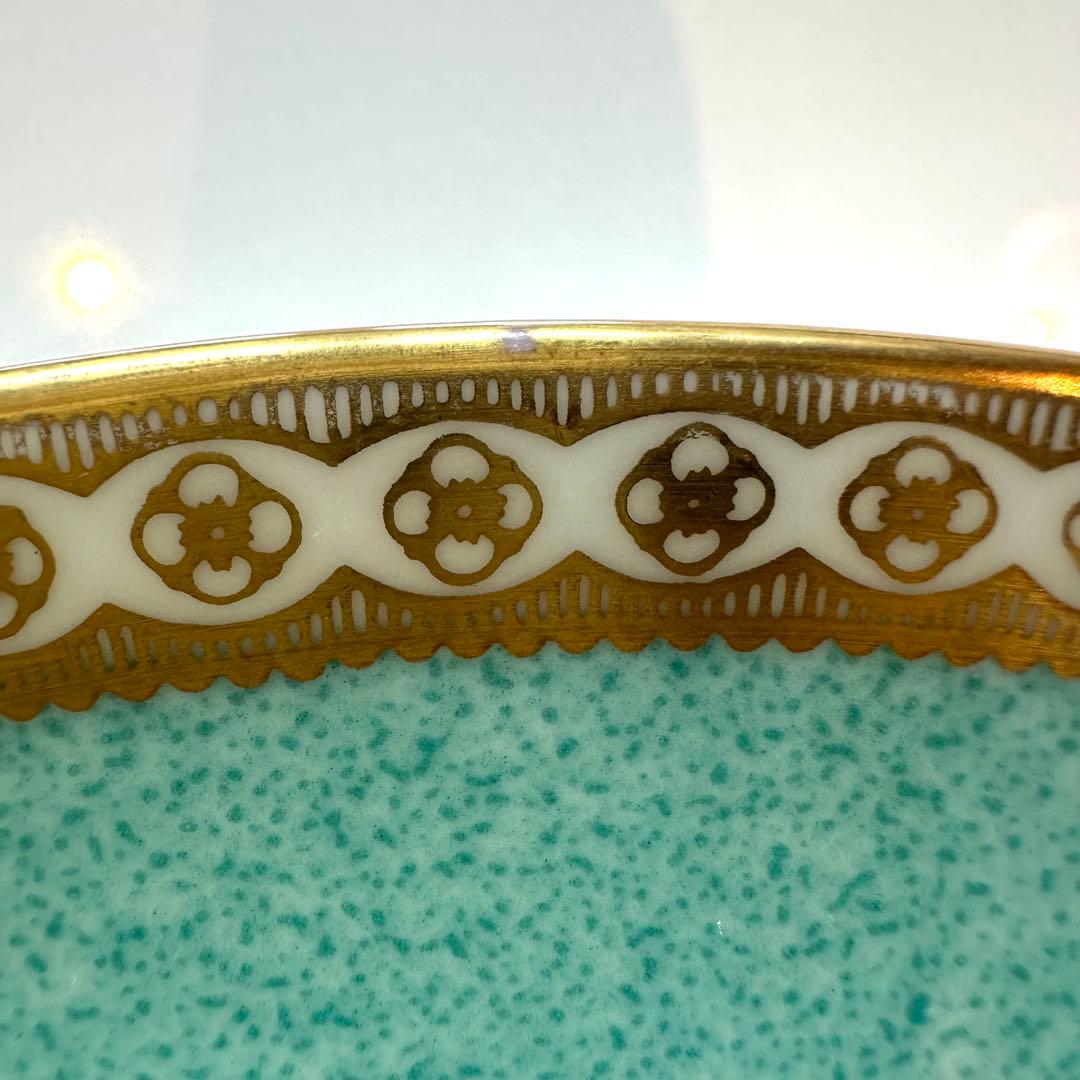 ウェッジウッドユーランダー パウダーターコイズ丸皿20cm磁器5枚