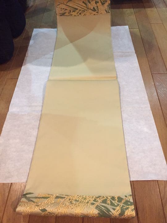 山口美術織物 天恵日輪豊穣文 帯 未使用品