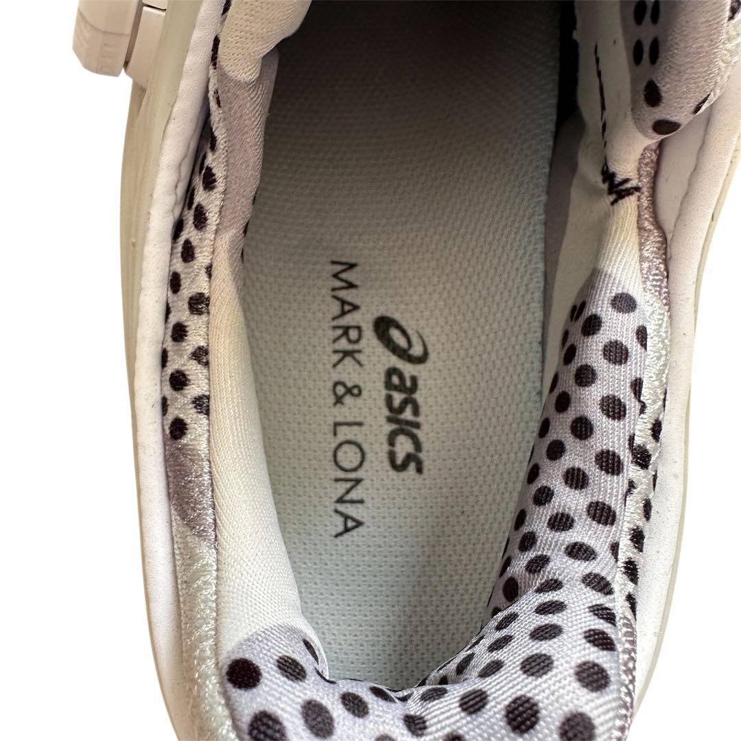 MARK & LONA ASICS コラボ ゴルフシューズ 白✖️シルバー26cm