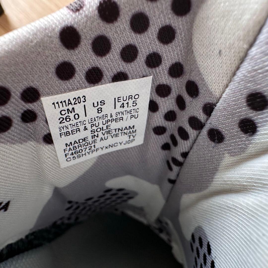 MARK & LONA ASICS コラボ ゴルフシューズ 白✖️シルバー26cm