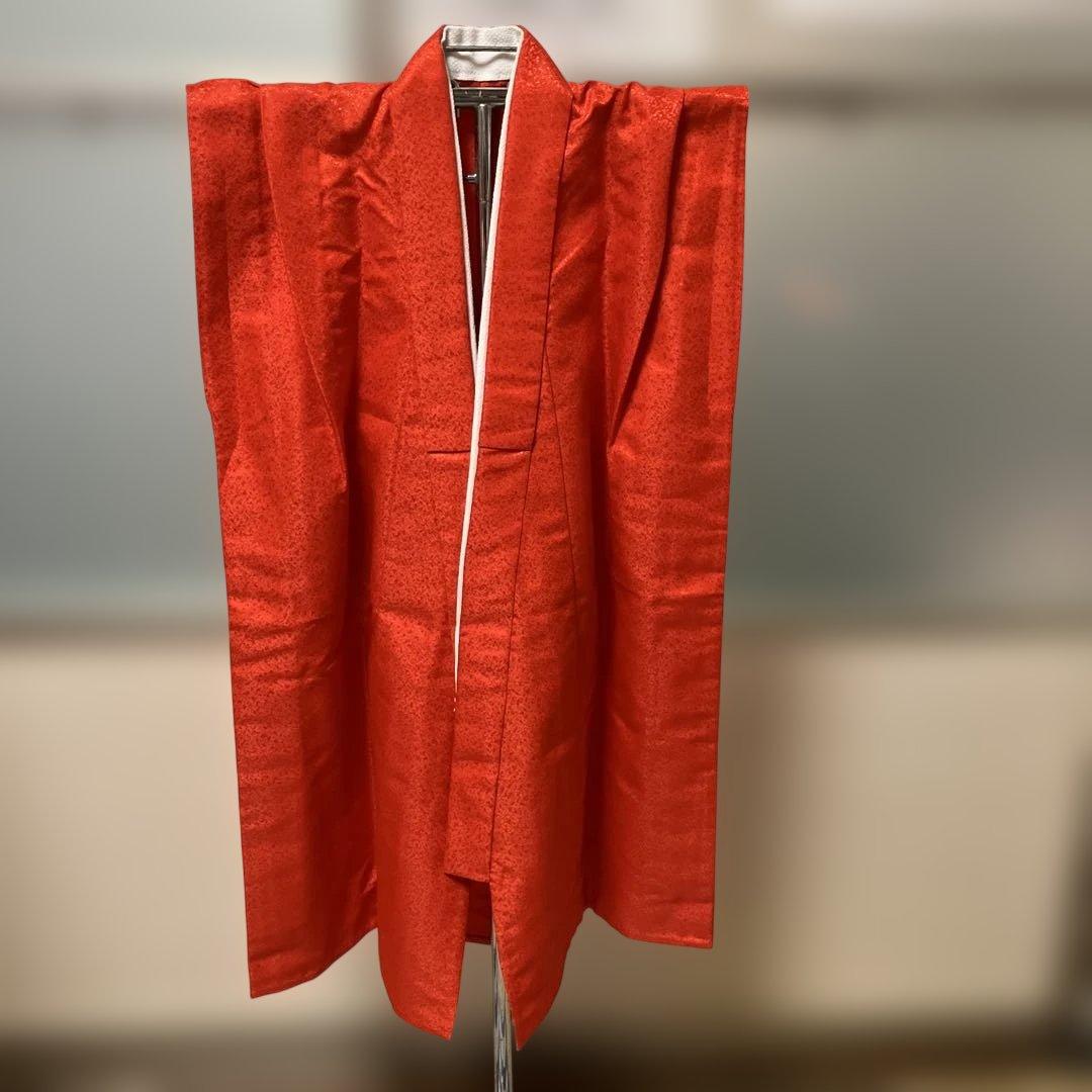 藤娘きぬたや　正絹　四つ身着物