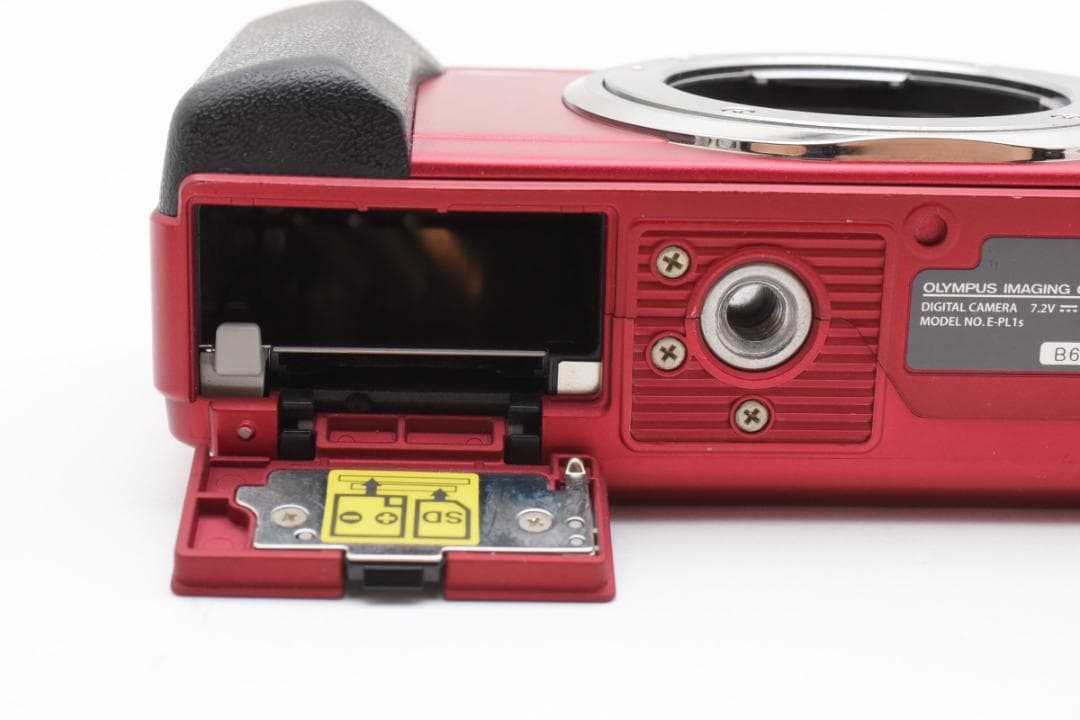 オリンパス　OLYMPUS PEN Lite E-PL5 レッド 14-42mm