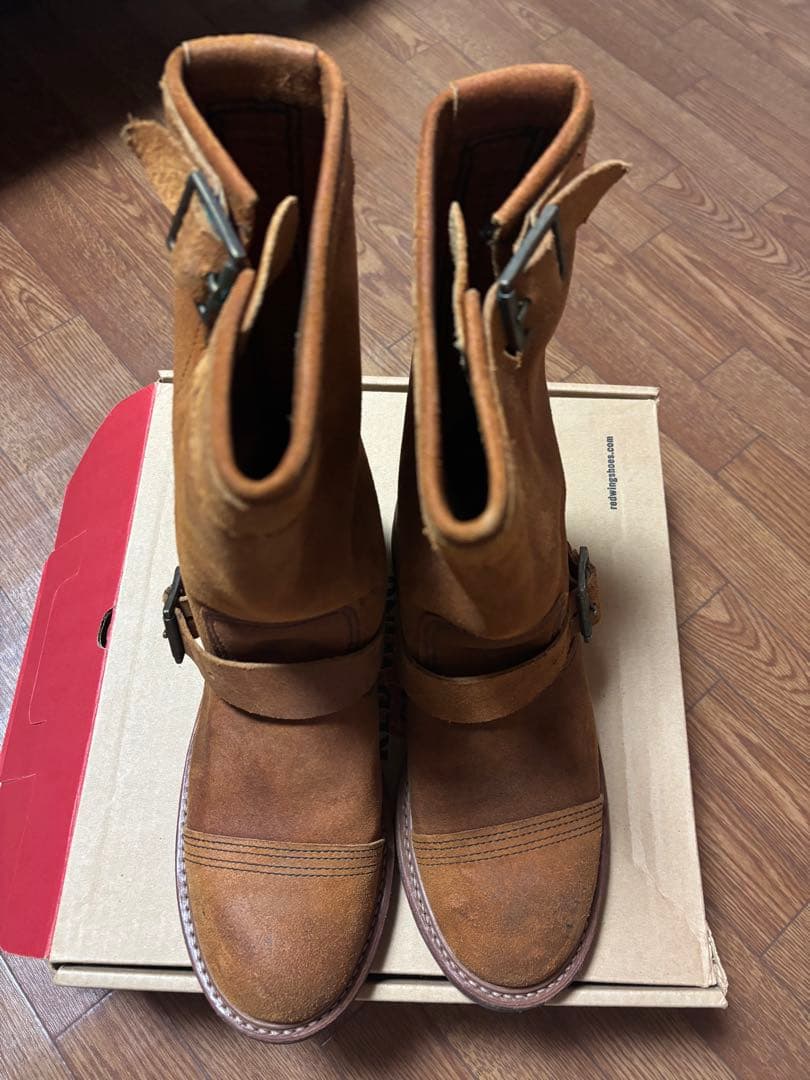 RED WING SHOES エンジニアブーツ ブラウン26.5cm