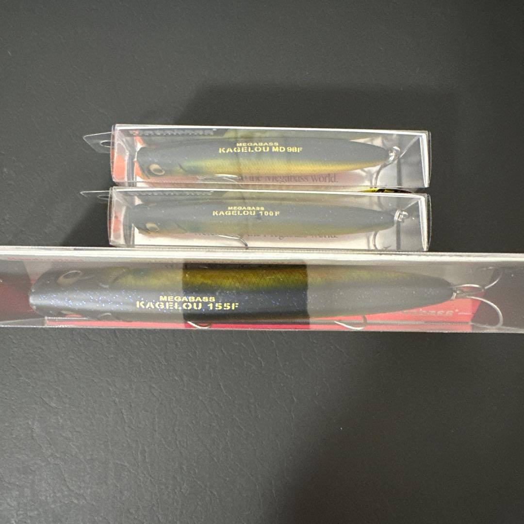 Megabass KAGELOU メガバス カゲロウ SP-C 3個セット