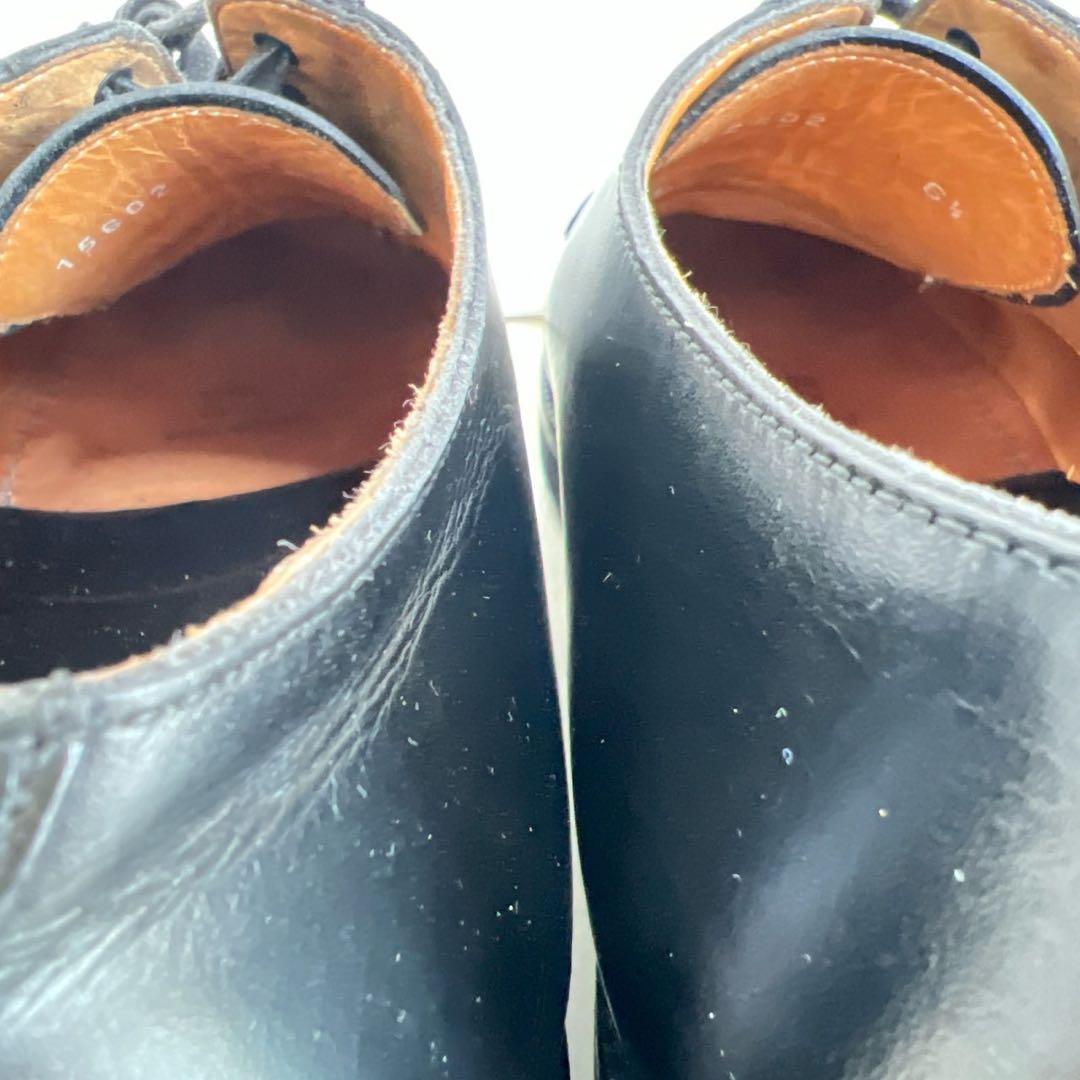 【極美品】UNITED ARROWS 25 プレーントゥ ビブラムソール 厚底