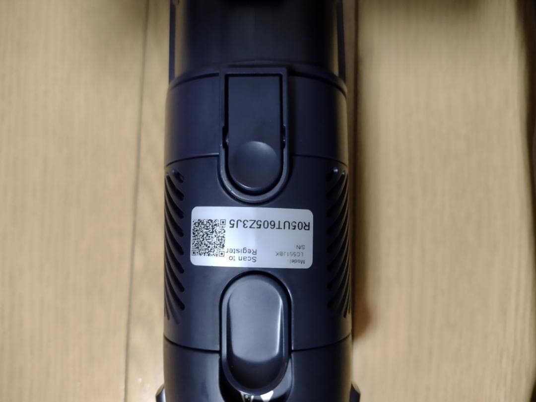 シャーク★コードレスクリーナー★LC551JBK★バッテリー新品と同等★