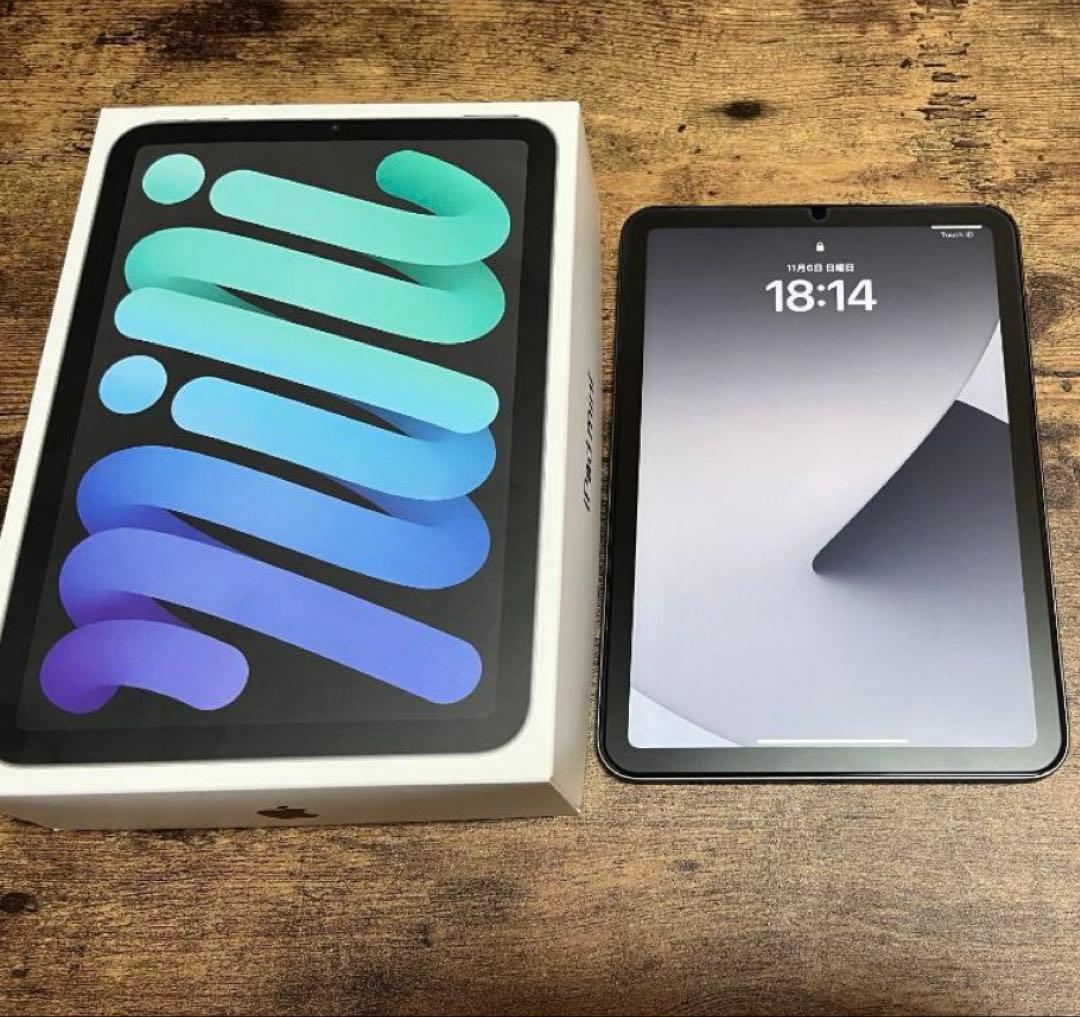 （新品交換済） iPad mini 6 256GBWi-Fi Zuguケース付き