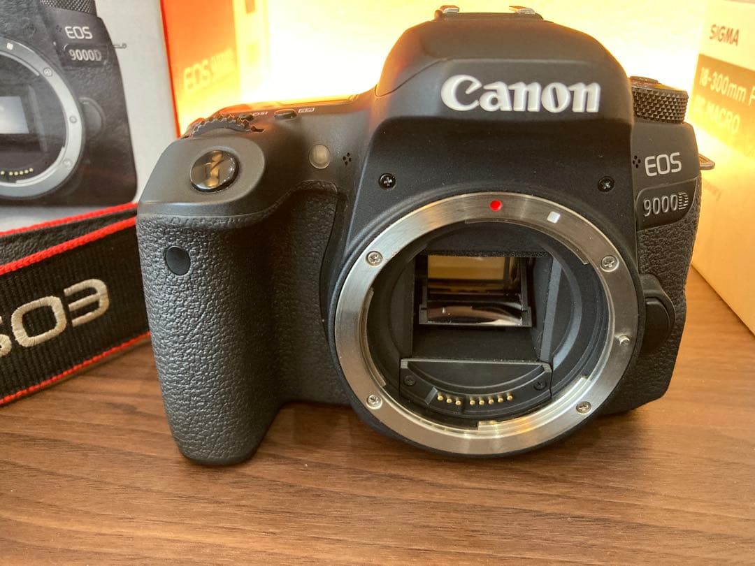 canon EOS9000D SIGMA レンズ(18-300mm)