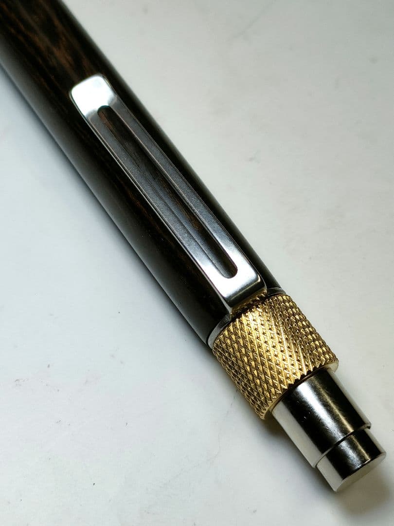 幻の銘木【青黒檀】デュラクリックボールペン