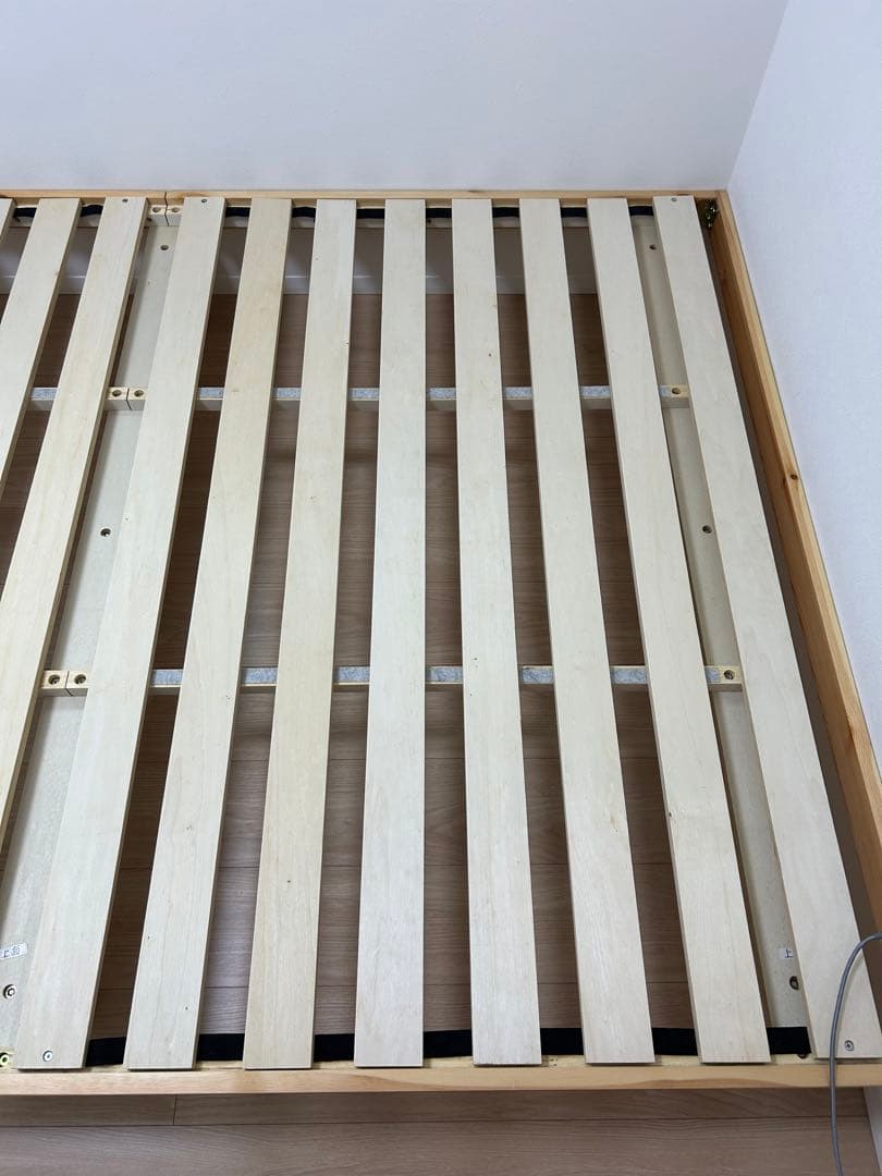 ニトリ すのこ ベッドフレーム ダブル