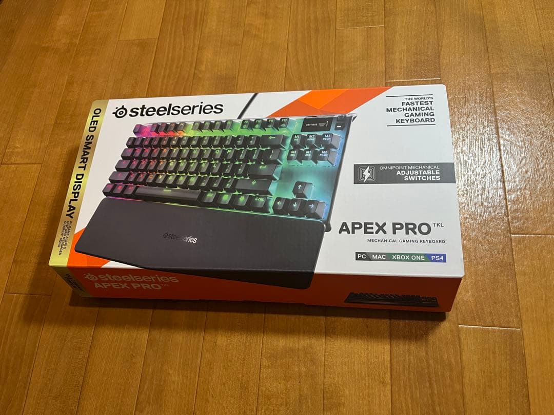【t.】SteelSeries Apex Pro TKL ラピッドトリガー