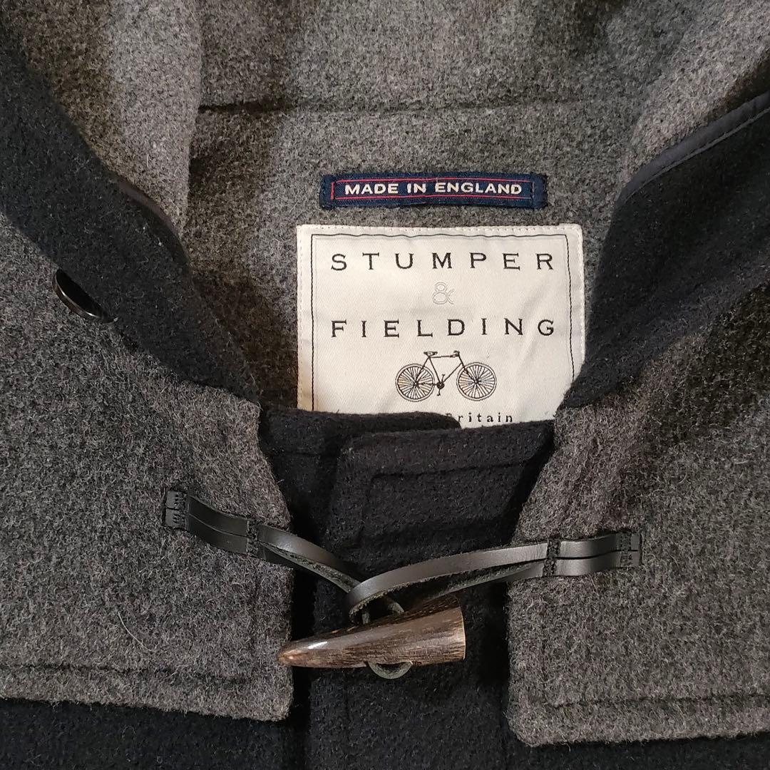 希少 Stumper & Fielding 英国製 肉厚 ダッフルコート 40