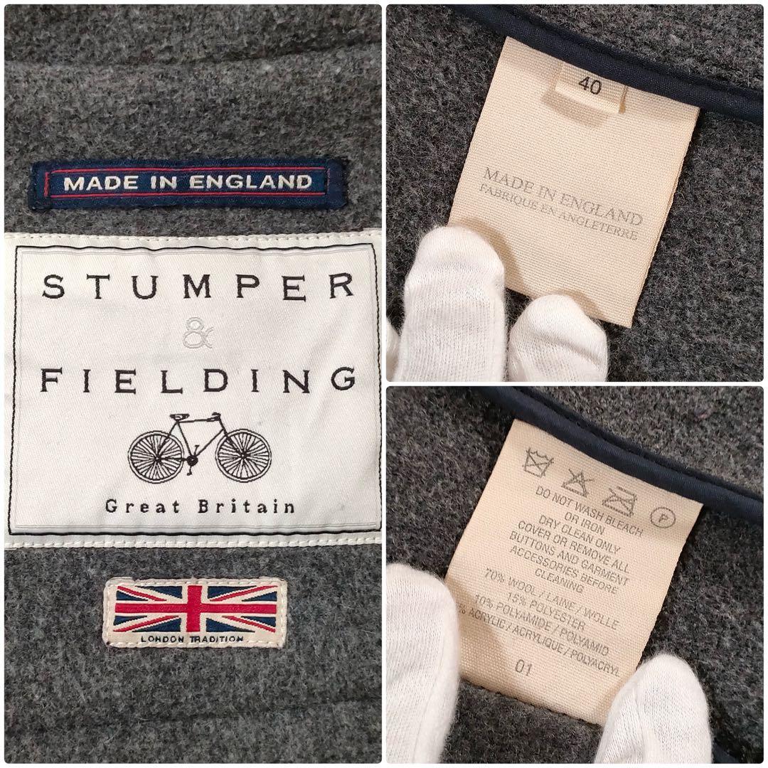 希少 Stumper & Fielding 英国製 肉厚 ダッフルコート 40