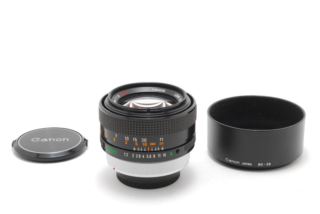 レンズ(単焦点) Canon FD s.s.c. 55mm f/1.2
